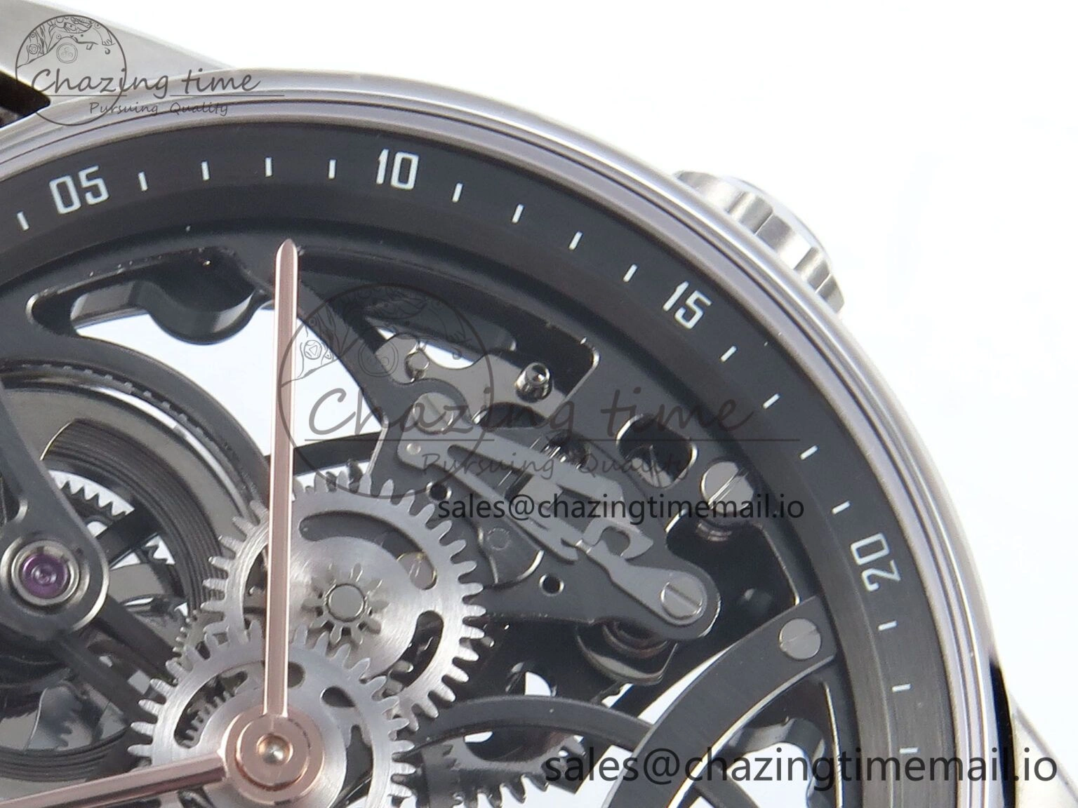 CODE 11.59 Tourbillon 26600 SS APPF Best Edition Grey Dial on Grey Nylon Strap A2948