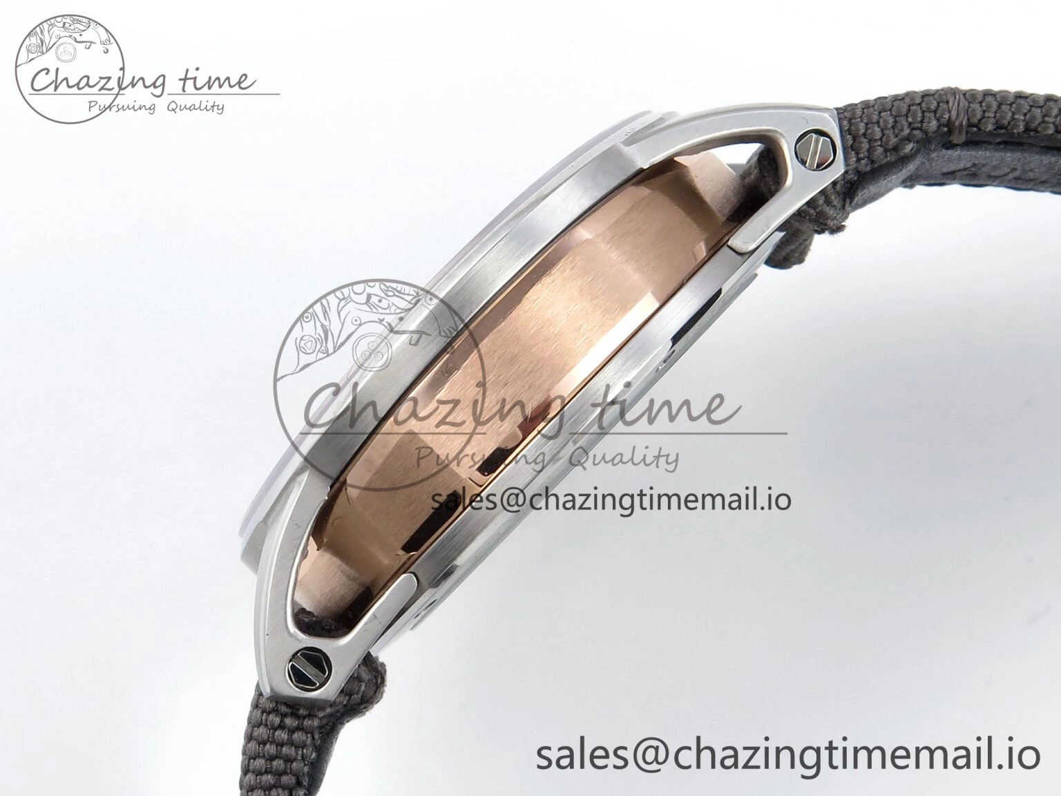 CODE 11.59 Tourbillon 26600 SS APPF Best Edition Grey Dial on Grey Nylon Strap A2948