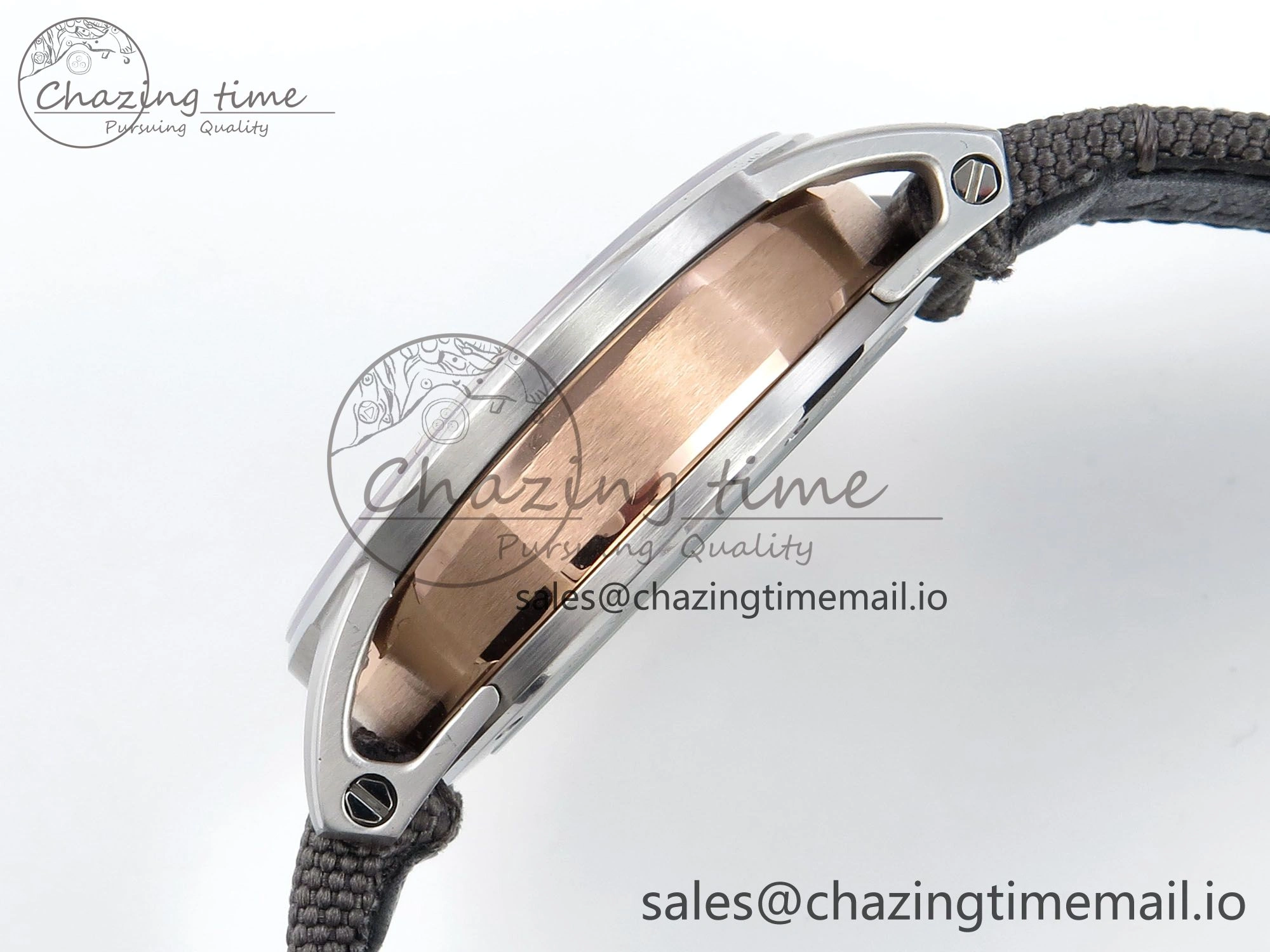 CODE 11.59 Tourbillon 26600 SS APPF Best Edition Grey Dial on Grey Nylon Strap A2948