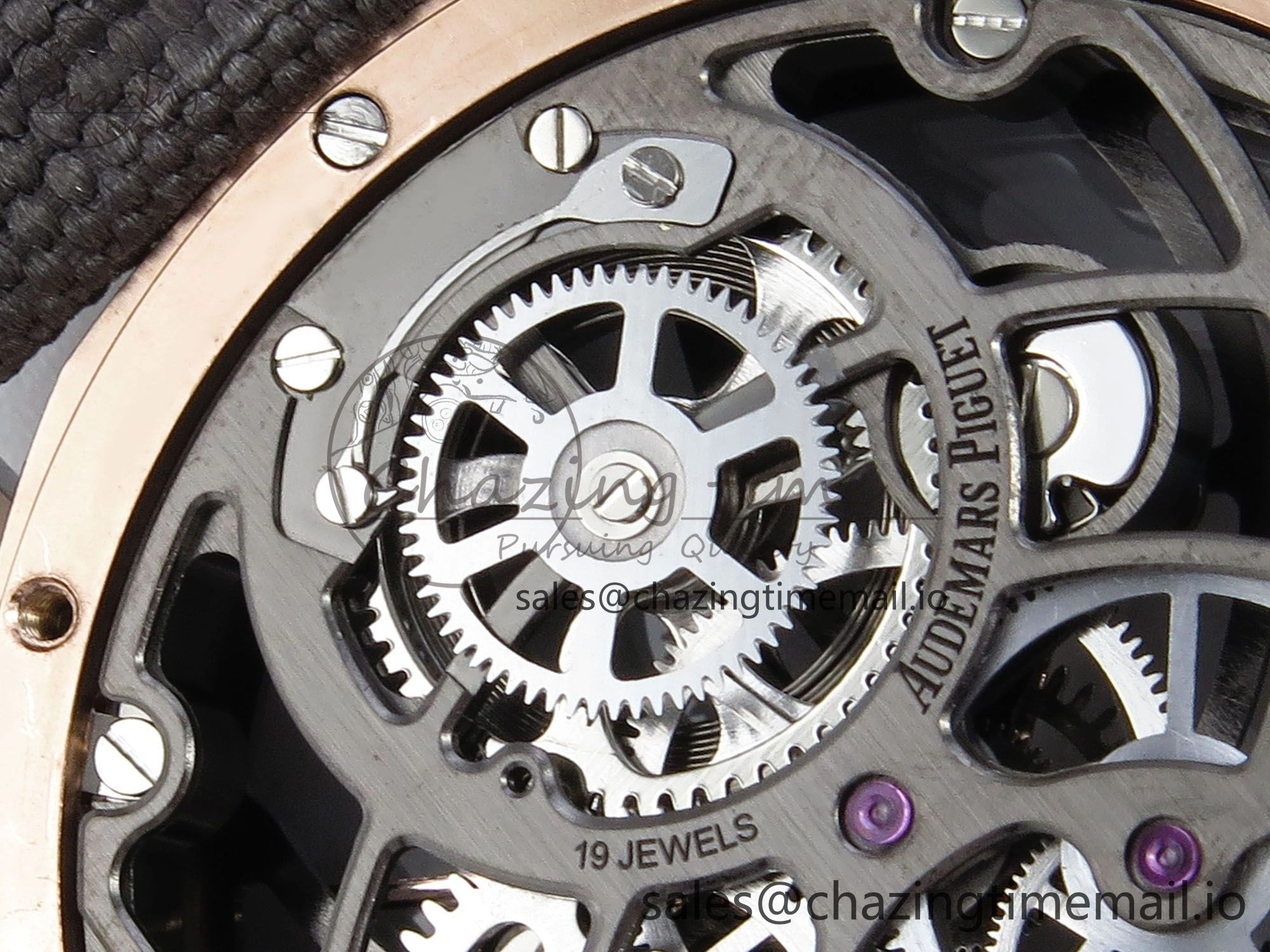 CODE 11.59 Tourbillon 26600 SS APPF Best Edition Grey Dial on Grey Nylon Strap A2948