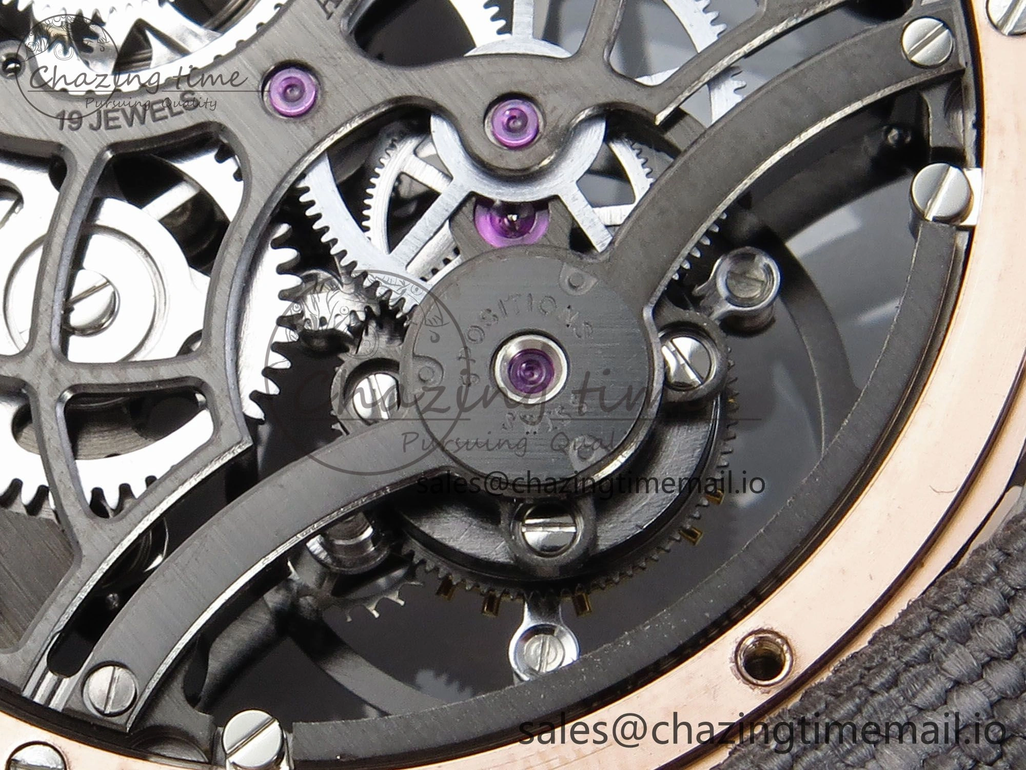 CODE 11.59 Tourbillon 26600 SS APPF Best Edition Grey Dial on Grey Nylon Strap A2948