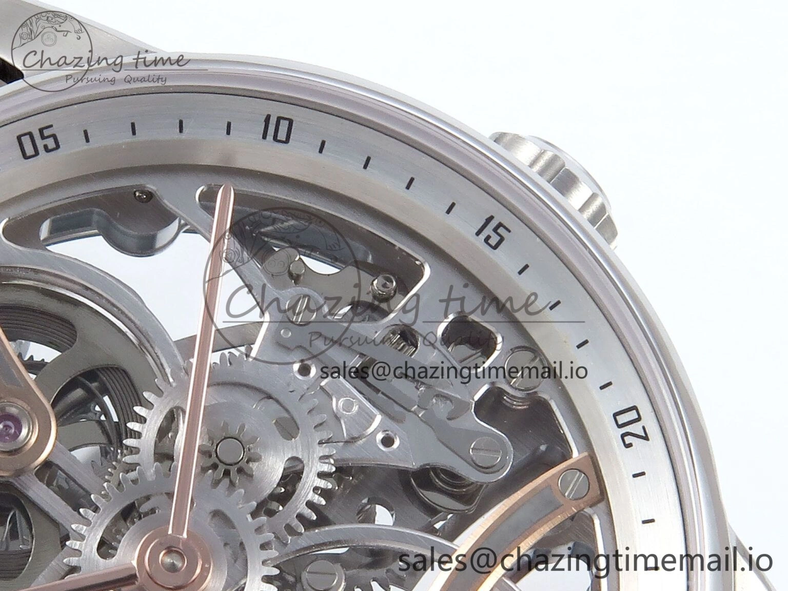 CODE 11.59 Tourbillon 26600 SS APPF Best Edition White Dial on Black Leather Strap A2948