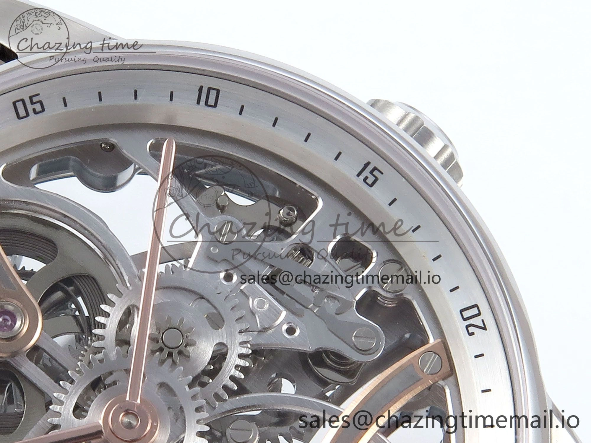 CODE 11.59 Tourbillon 26600 SS APPF Best Edition White Dial on Black Leather Strap A2948