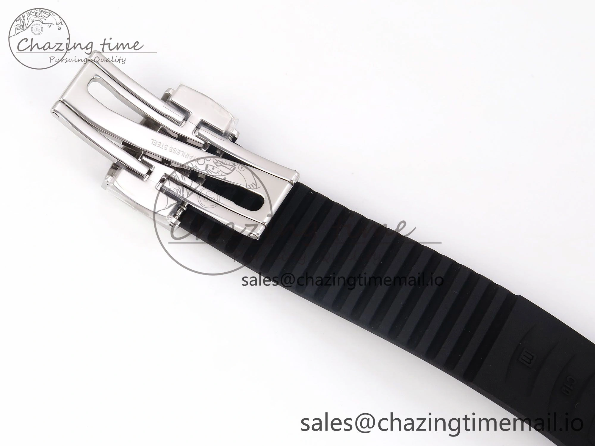 CUSTOM MODDED AQUANAUT 5167A SWF 1:1 Edition Gray Dial On Black Rubber Strap VSV324 Super Clone