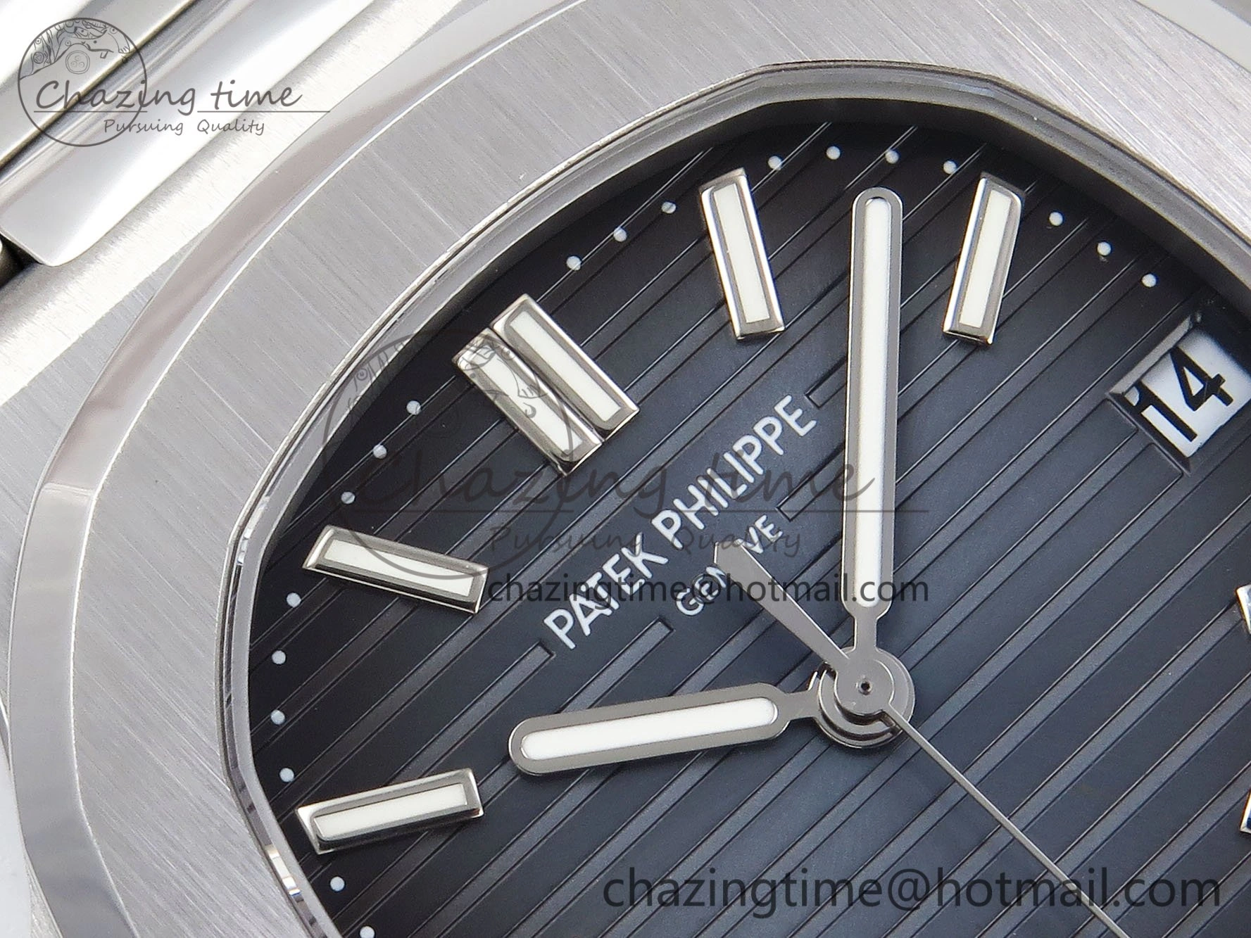 CUSTOM MODDED NAUTILUS 5711 1A Buff 1:1 Edition On SS Bracelet VSV324 Super Clone