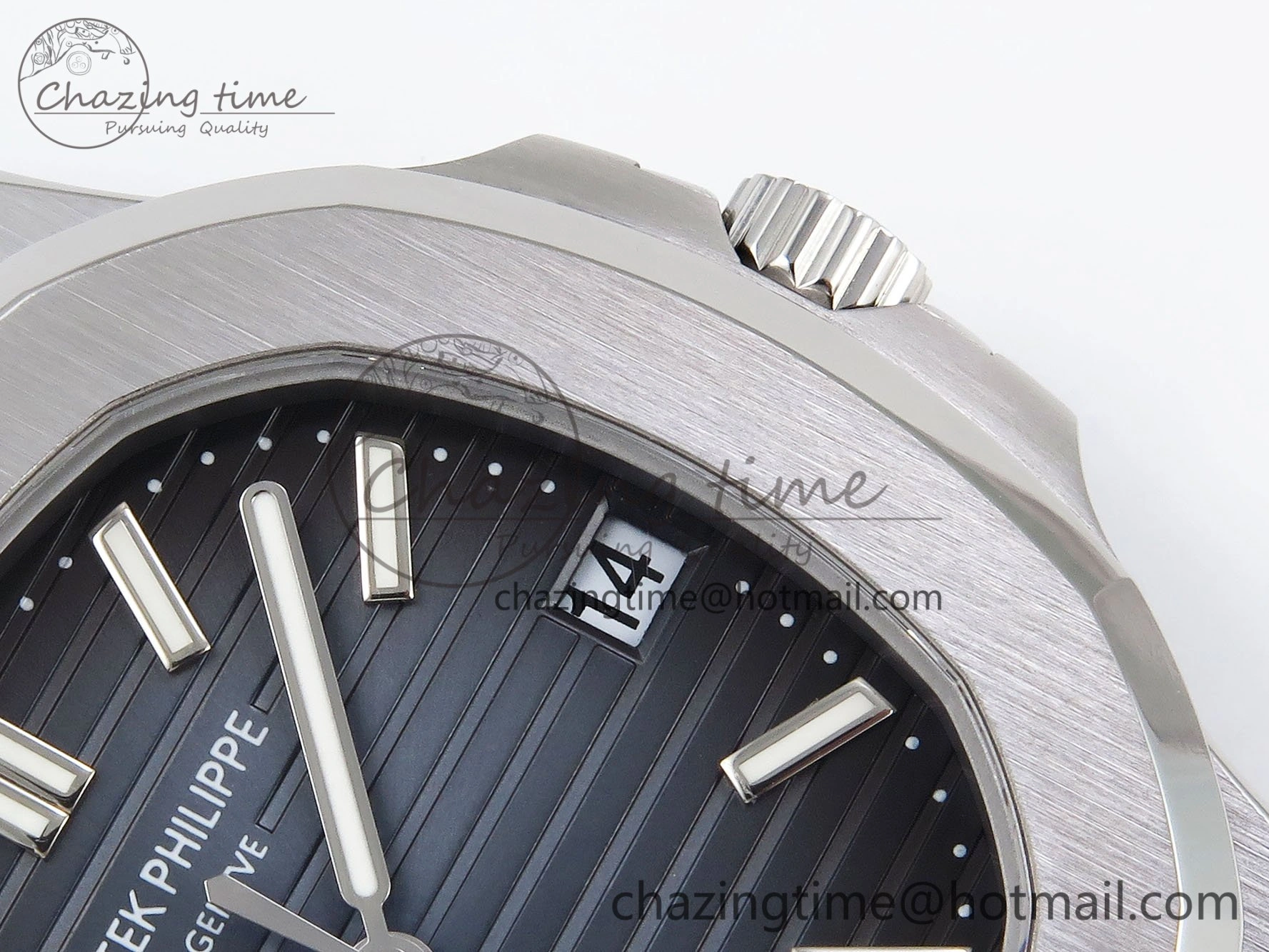 CUSTOM MODDED NAUTILUS 5711 1A Buff 1:1 Edition On SS Bracelet VSV324 Super Clone