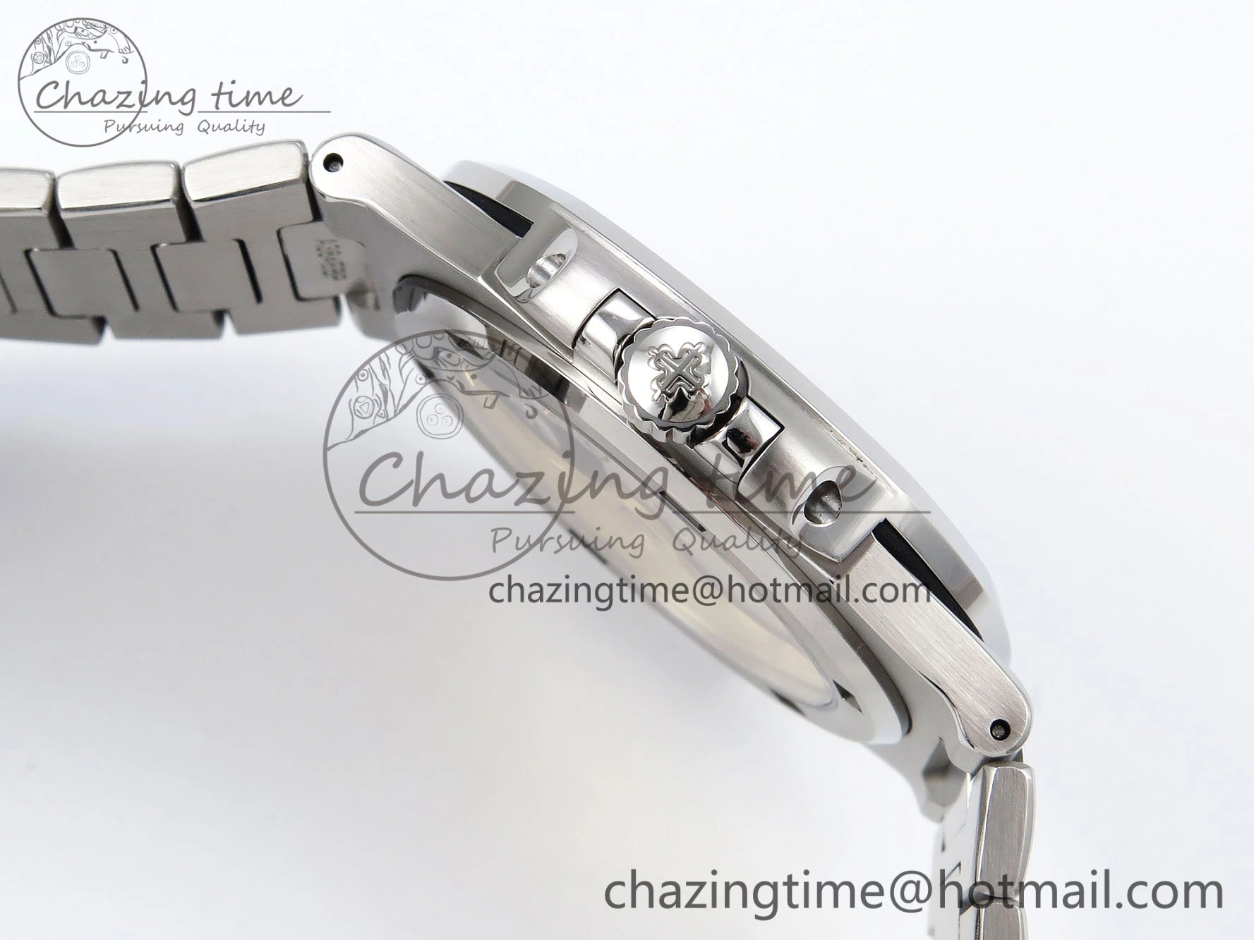 CUSTOM MODDED NAUTILUS 5711 1A Buff 1:1 Edition On SS Bracelet VSV324 Super Clone