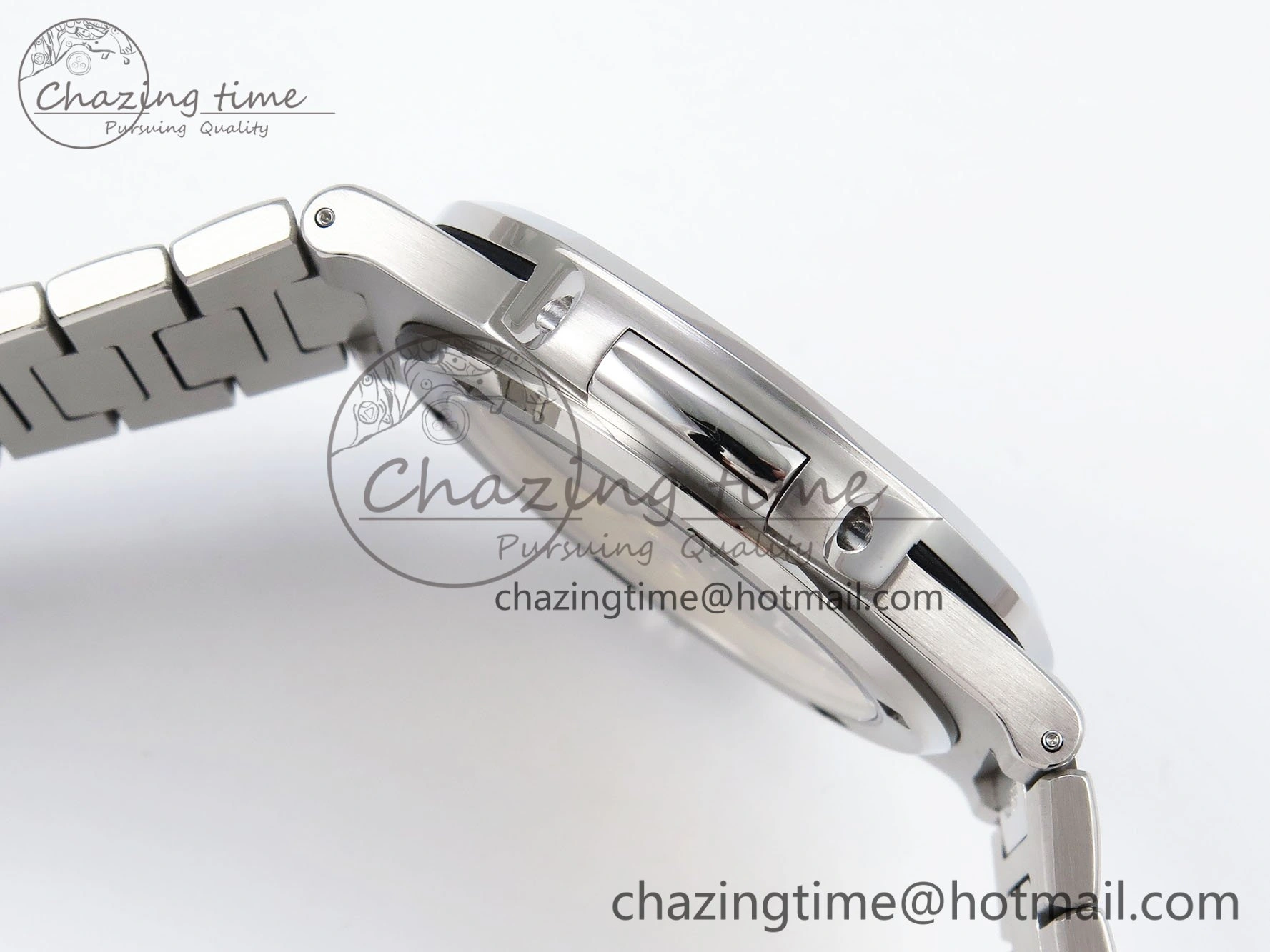 CUSTOM MODDED NAUTILUS 5711 1A Buff 1:1 Edition On SS Bracelet VSV324 Super Clone