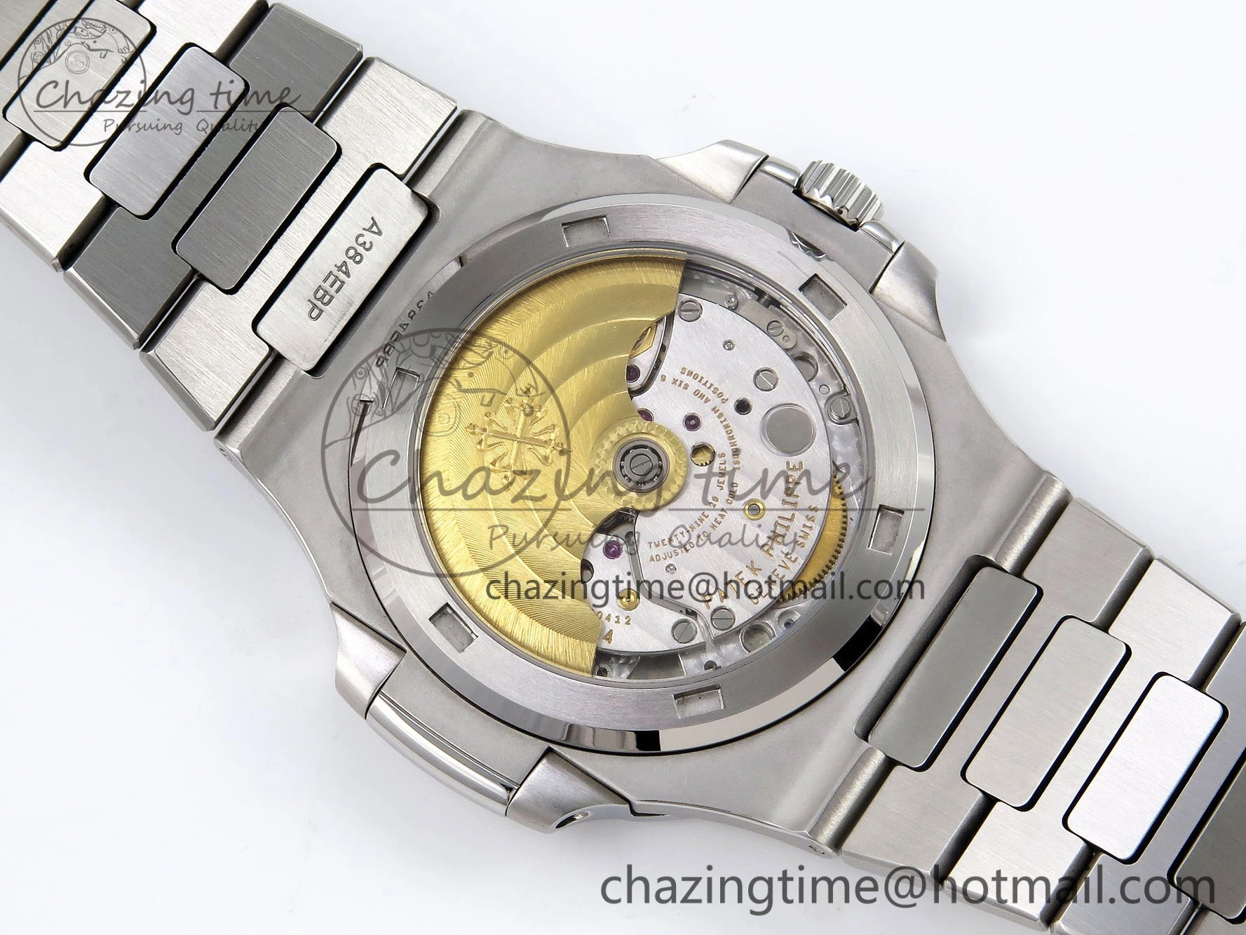 CUSTOM MODDED NAUTILUS 5711 1A Buff 1:1 Edition On SS Bracelet VSV324 Super Clone