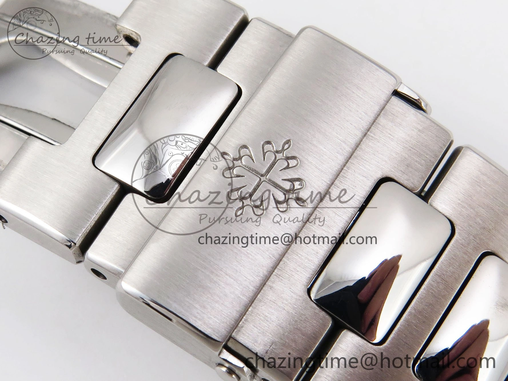 CUSTOM MODDED NAUTILUS 5711 1A Buff 1:1 Edition On SS Bracelet VSV324 Super Clone