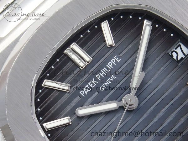 CUSTOM MODDED NAUTILUS 5711 1A On SS Bracelet VSV324 Super Clone