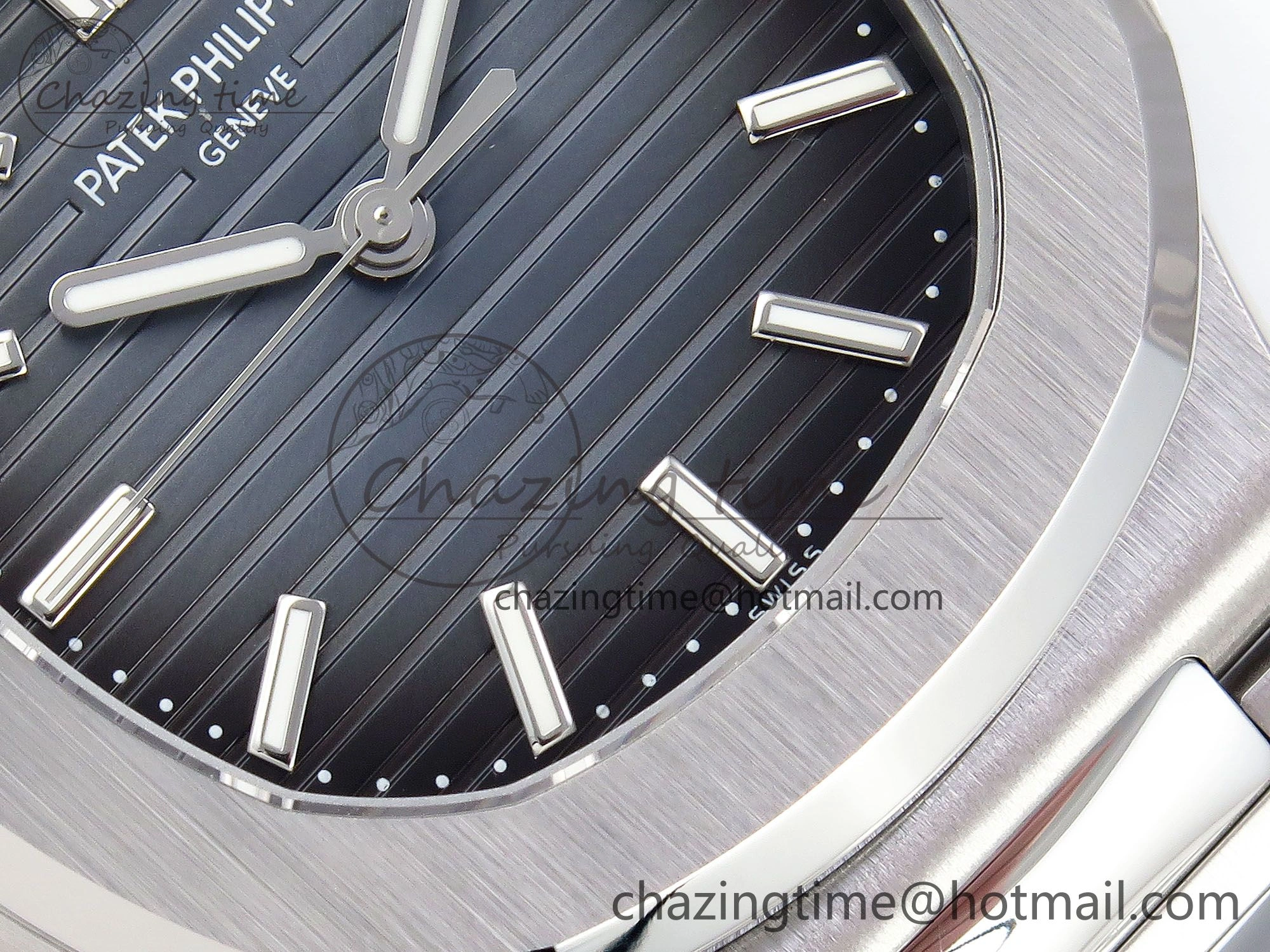 CUSTOM MODDED NAUTILUS 5711 1A On SS Bracelet VSV324 Super Clone