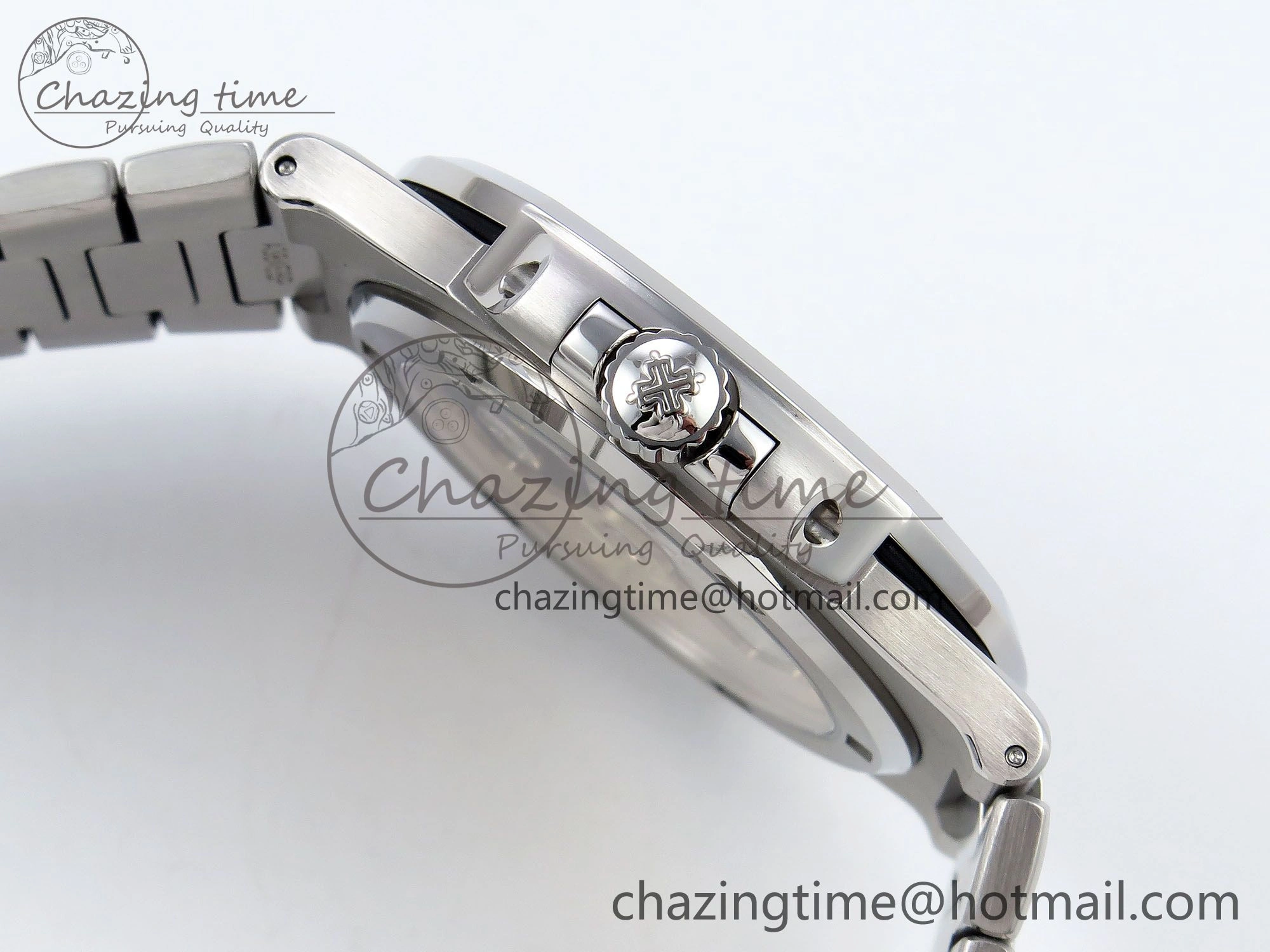 CUSTOM MODDED NAUTILUS 5711 1A On SS Bracelet VSV324 Super Clone