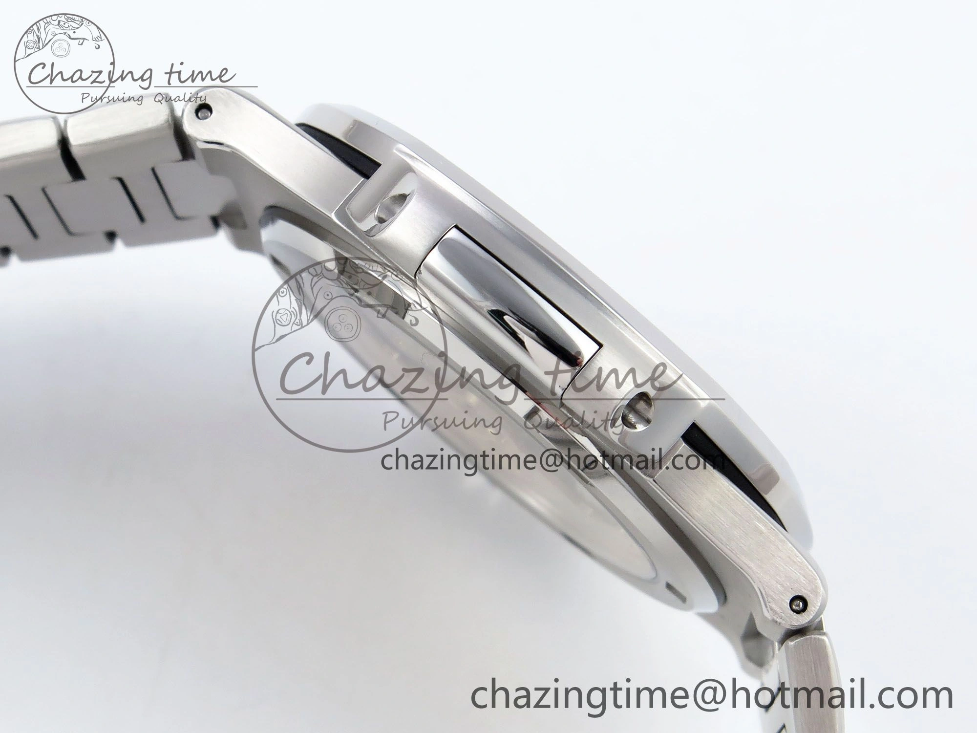 CUSTOM MODDED NAUTILUS 5711 1A On SS Bracelet VSV324 Super Clone