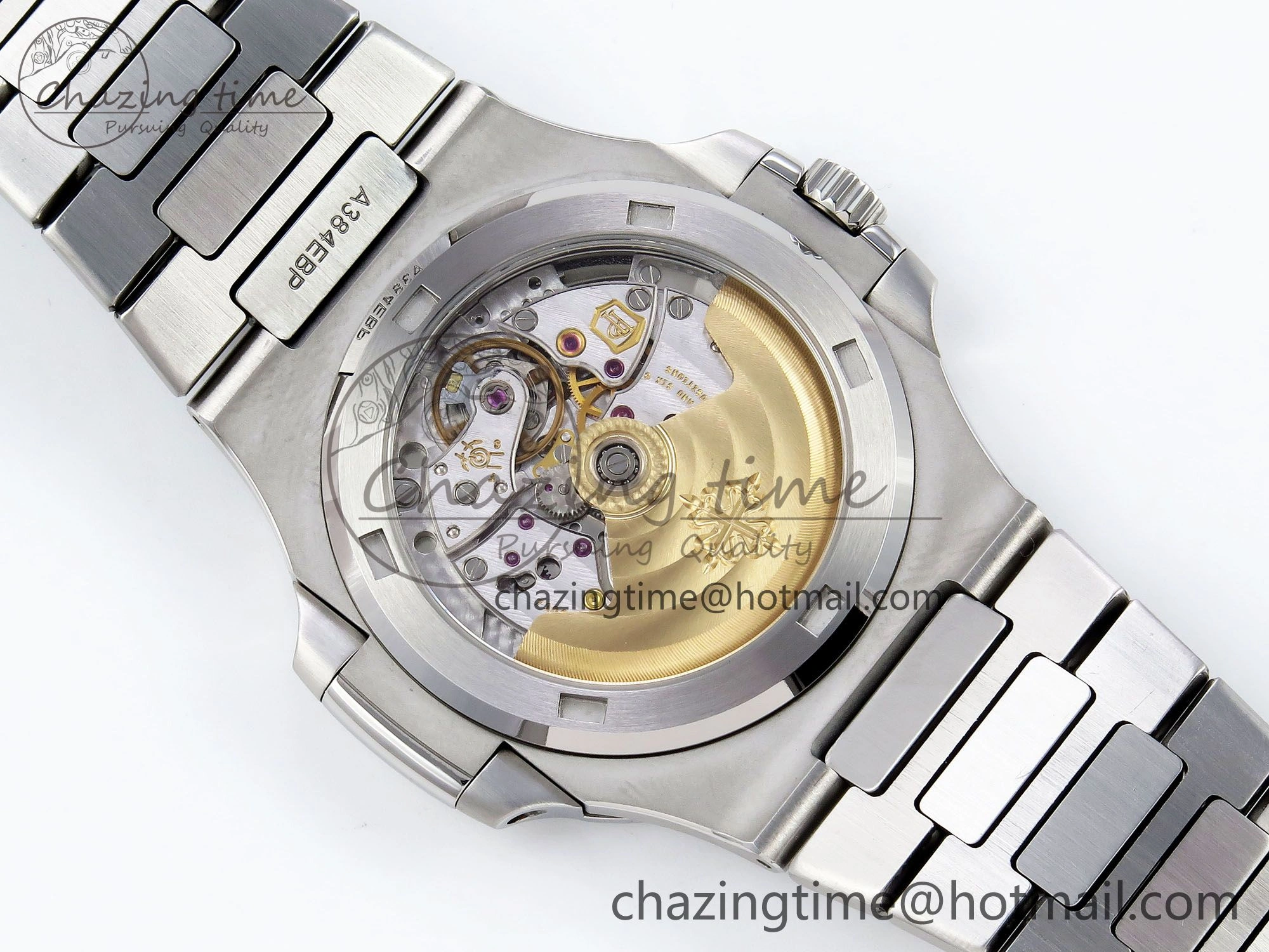CUSTOM MODDED NAUTILUS 5711 1A On SS Bracelet VSV324 Super Clone