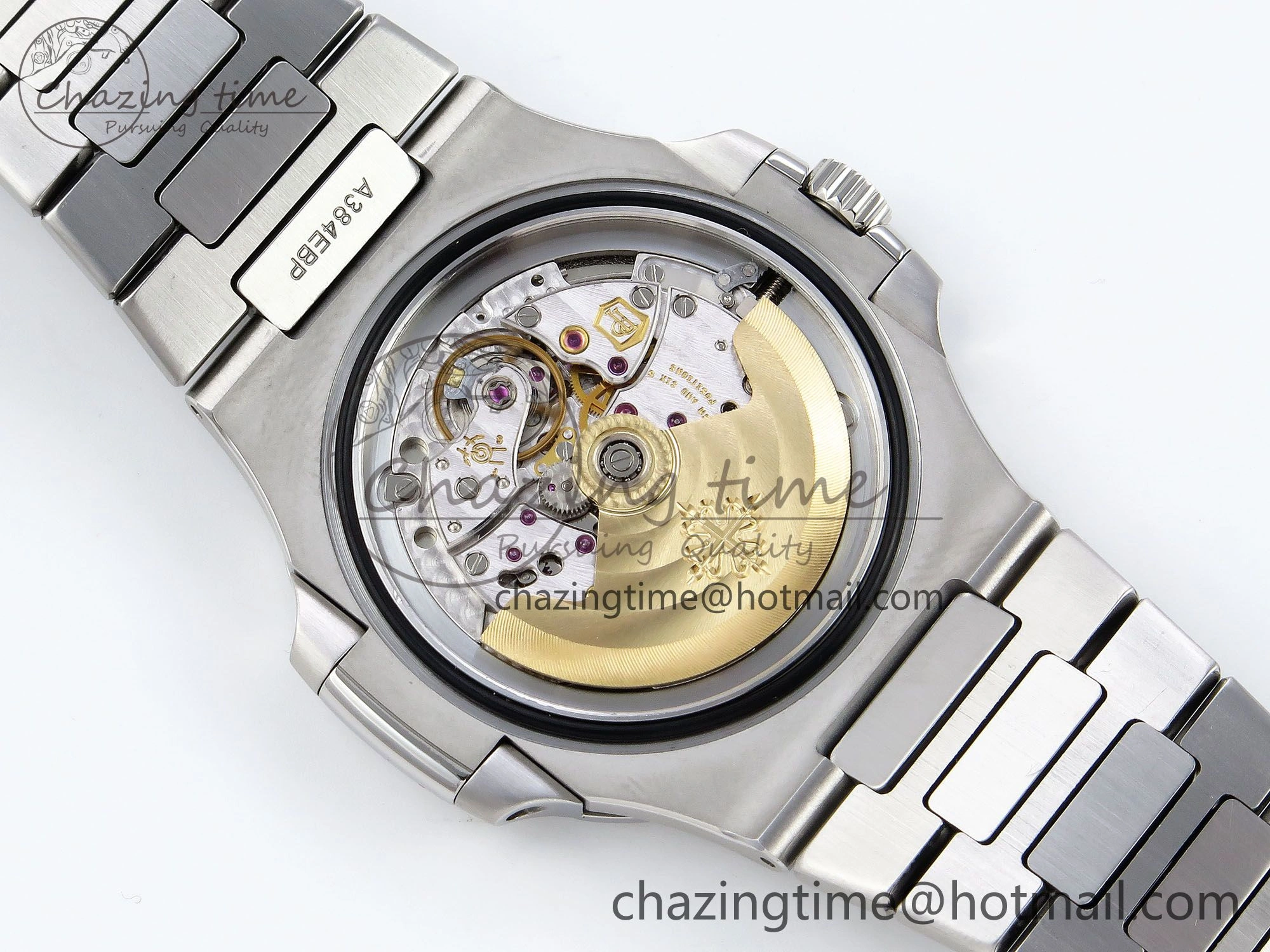 CUSTOM MODDED NAUTILUS 5711 1A On SS Bracelet VSV324 Super Clone