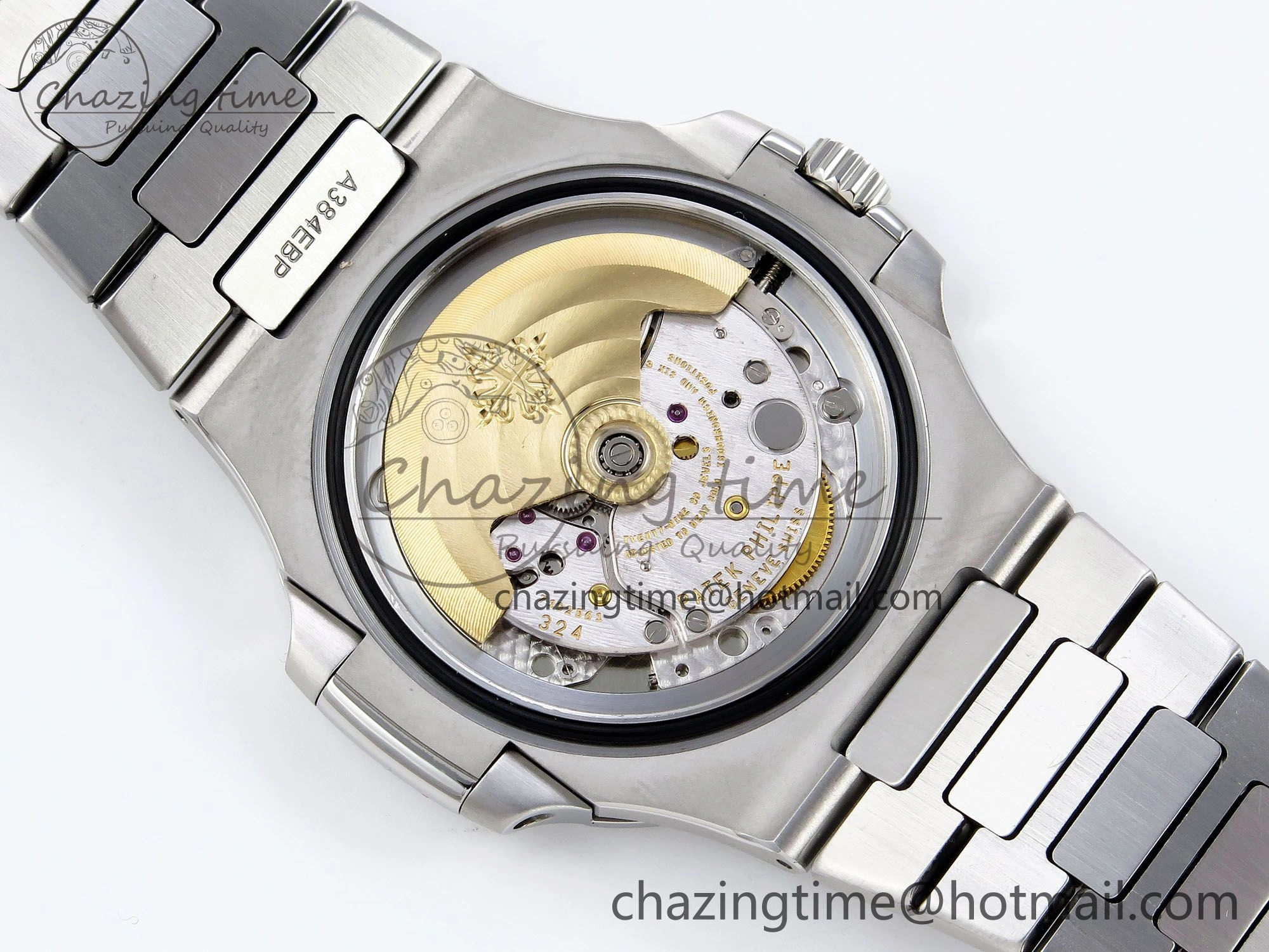 CUSTOM MODDED NAUTILUS 5711 1A On SS Bracelet VSV324 Super Clone