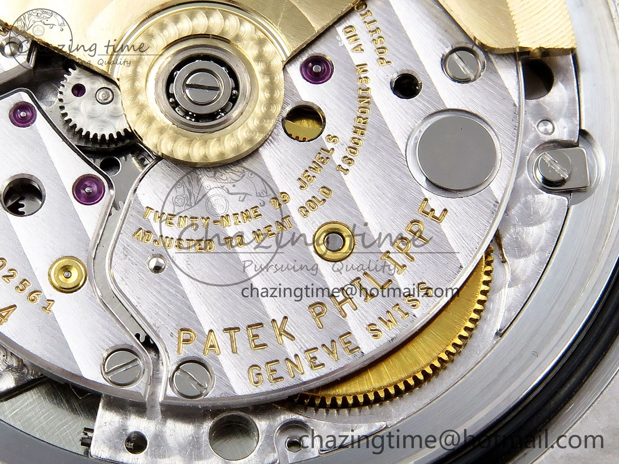 CUSTOM MODDED NAUTILUS 5711 1A On SS Bracelet VSV324 Super Clone