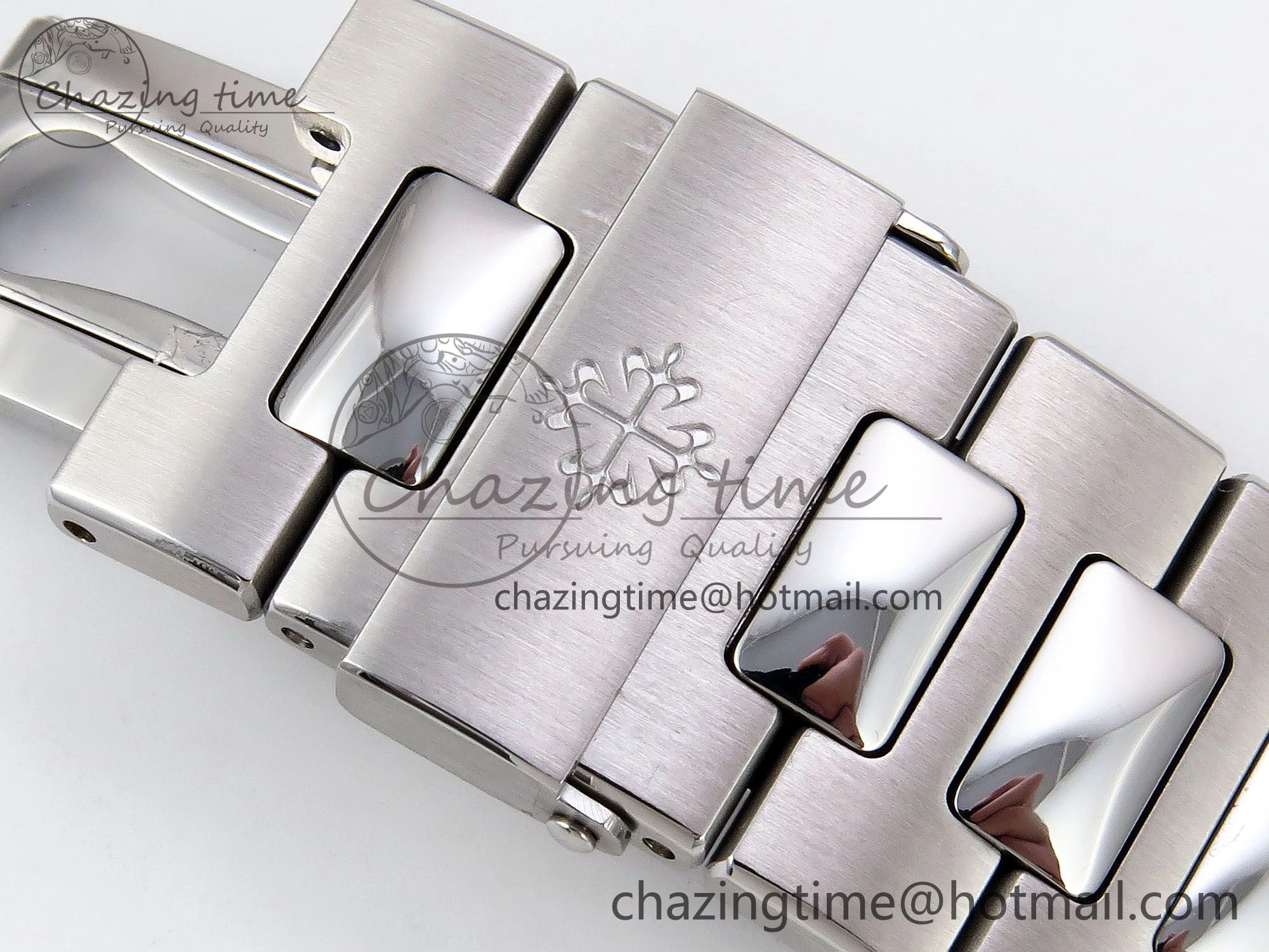 CUSTOM MODDED NAUTILUS 5711 1A On SS Bracelet VSV324 Super Clone