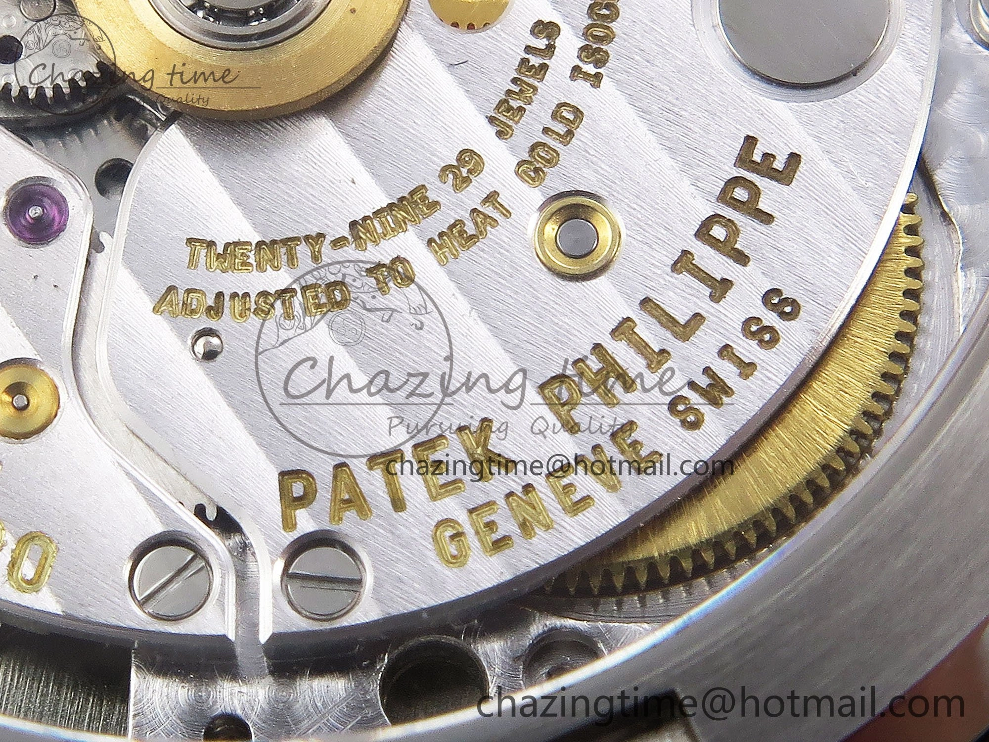 CUSTOM MODDED NAUTILUS 5711 1A SS SWF 1:1 BEST EDITION BLUE DIAL ON SS BRACELET VSV Engravings