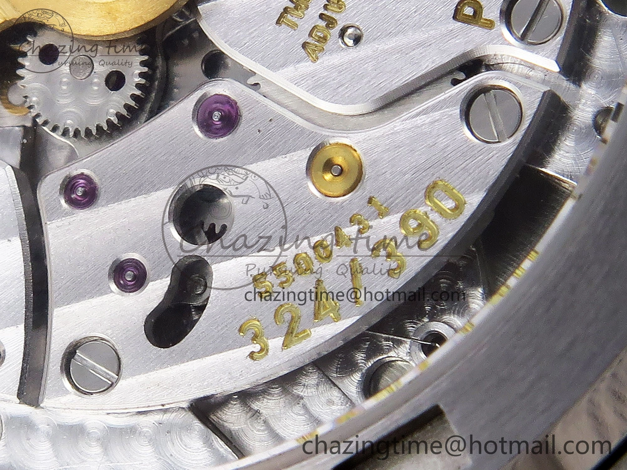 CUSTOM MODDED NAUTILUS 5711 1A SS SWF 1:1 BEST EDITION BLUE DIAL ON SS BRACELET VSV Engravings