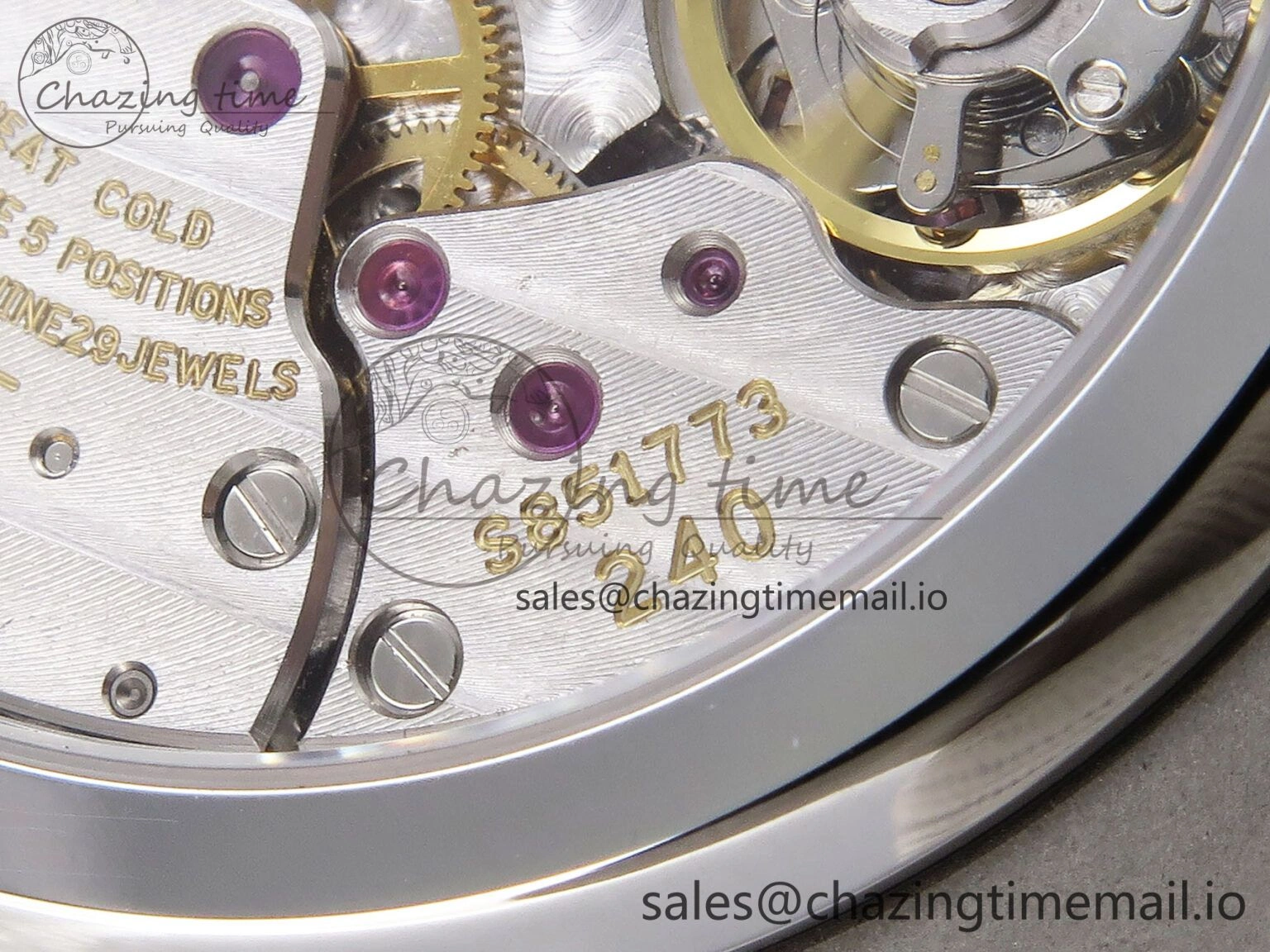 CUSTOM MODDED NAUTILUS 5712 SS SWF 1:1 BEST EDITION BLUE DIAL ON SS BRACELET A240 ( VSV Engravings，New Folding Clasp ) V3