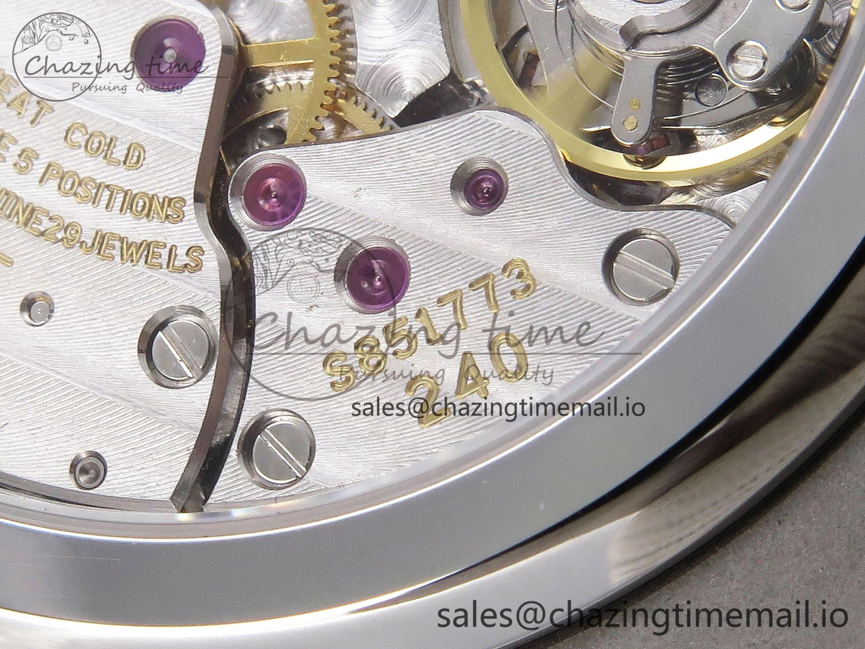 CUSTOM MODDED NAUTILUS 5712 SS SWF 1:1 BEST EDITION BLUE DIAL ON SS BRACELET A240 ( VSV Engravings，New Folding Clasp ) V3