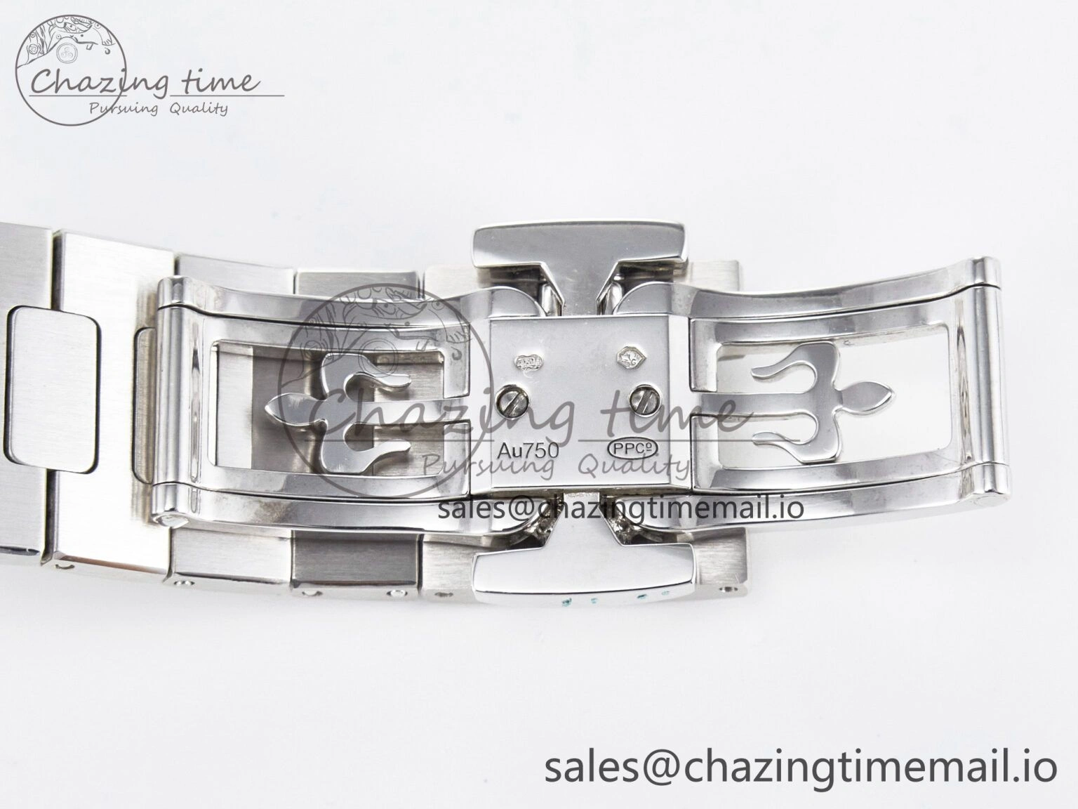 CUSTOM MODDED NAUTILUS 5740 1G Perpetual Calendar PPM 1:1 BEST EDITION BLUE DIAL ON SS BRACELET PPM240 Q SUPER CLONE MOVEMENT