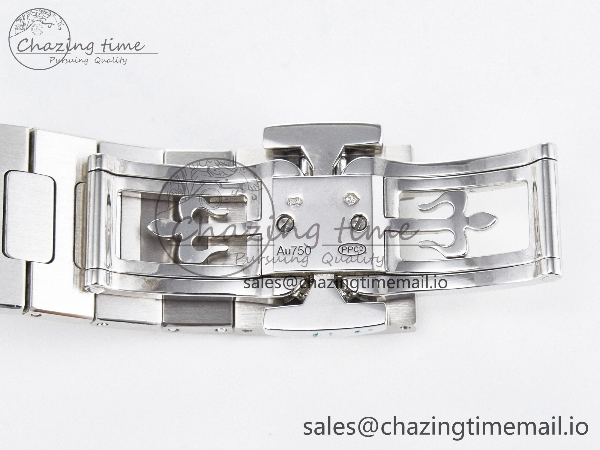 CUSTOM MODDED NAUTILUS 5740 1G Perpetual Calendar PPM 1:1 BEST EDITION BLUE DIAL ON SS BRACELET PPM240 Q SUPER CLONE MOVEMENT