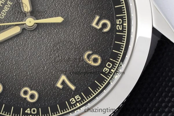 Calatrava 5226G SS HKF 1:1 Best Edition Gray Rock Dial on Black Nylon Strap 330CS