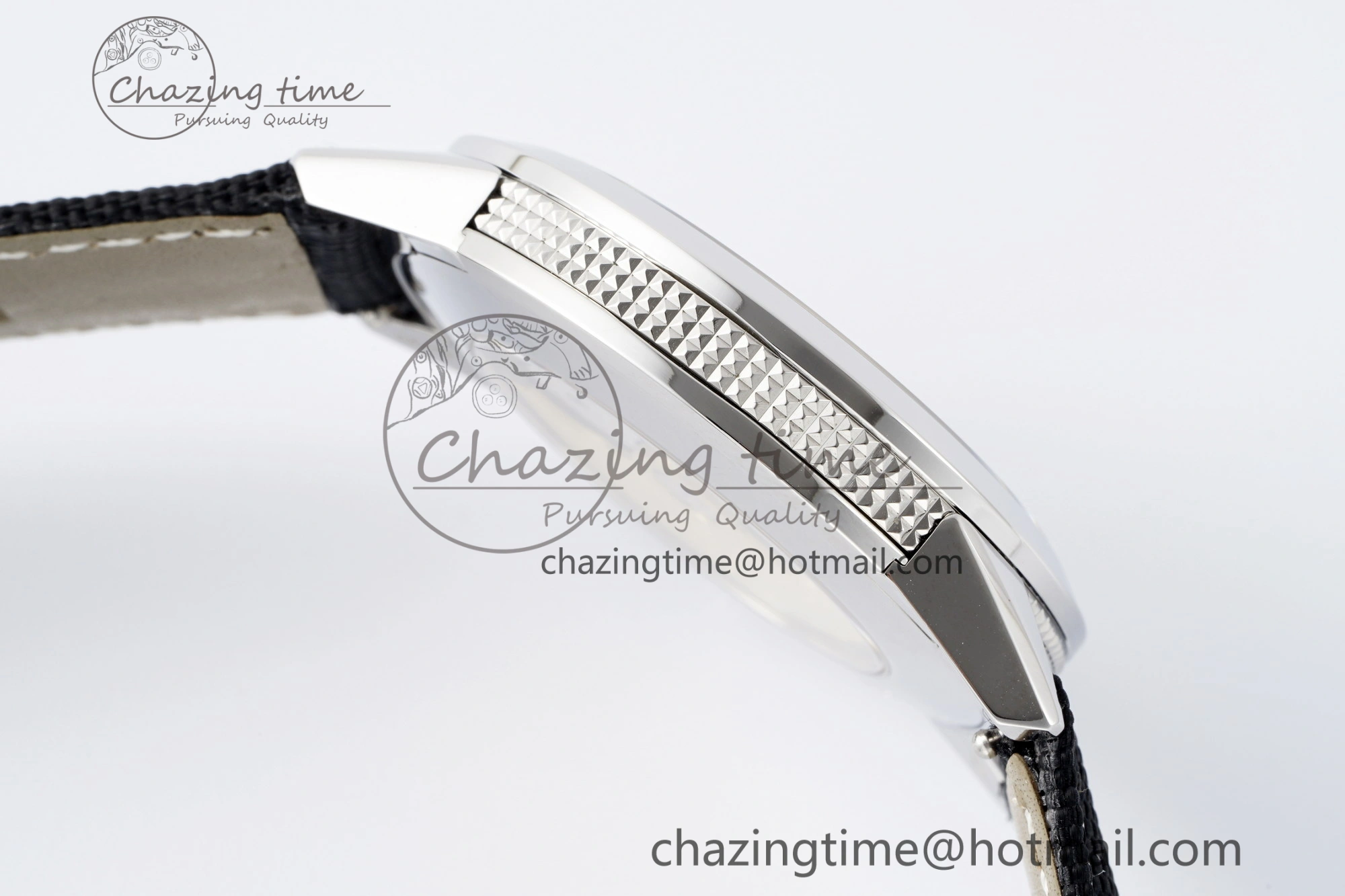 Calatrava 5226G SS HKF 1:1 Best Edition Gray Rock Dial on Black Nylon Strap 330CS