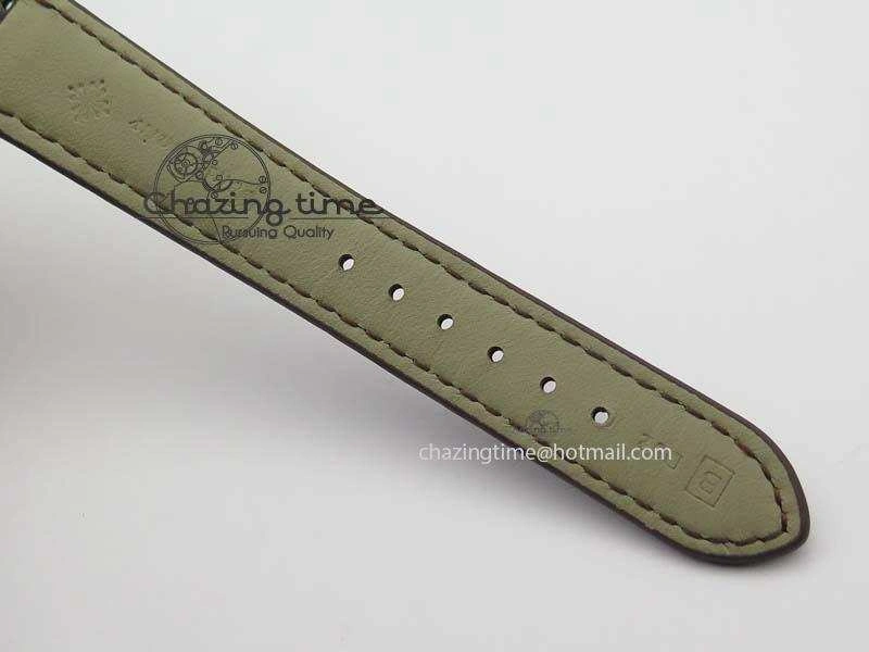 Calatrava 5227 RG Bp-Maker Black Dial On Brown Leather Strap MIYOTA 9015 PP324CS
