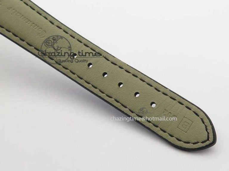 Calatrava 5227 SS Bp-Maker White Dial On Black Leather Strap MIYOTA 9015 PP324CS