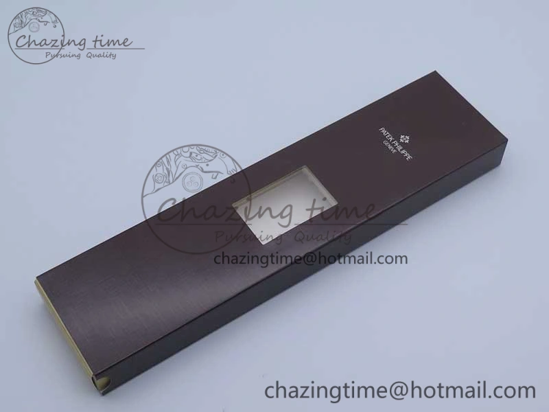 Calatrava 5296R RG ZF 1:1 Best Edition Ivory Dial on Brown Leather Strap 324CS (Free box)