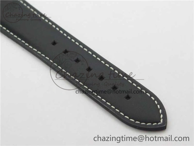 Calatrava 5524 Pilot Travel Time SS GRF Blue Dial on Black Leather Strap A324 V2
