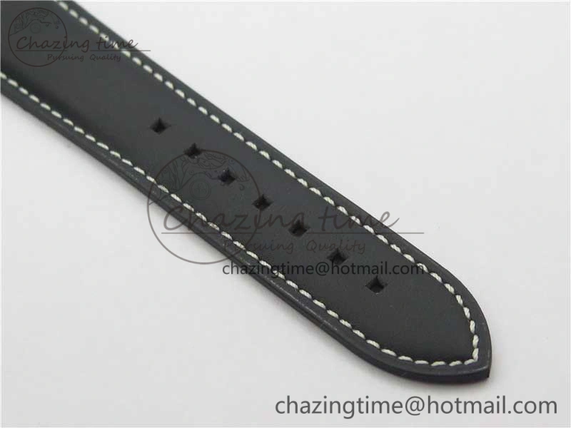 Calatrava 5524 Pilot Travel Time SS GRF Blue Dial on Black Leather Strap A324 V2