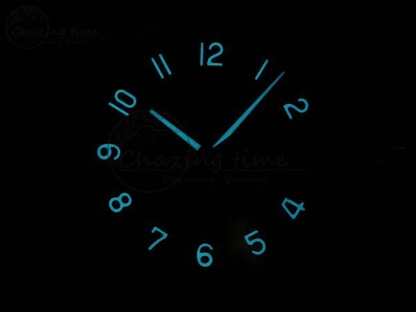 Calatrava 6007G SS PPF 1:1 Best Edition Black Red Dial on Black Leather Strap 330CS