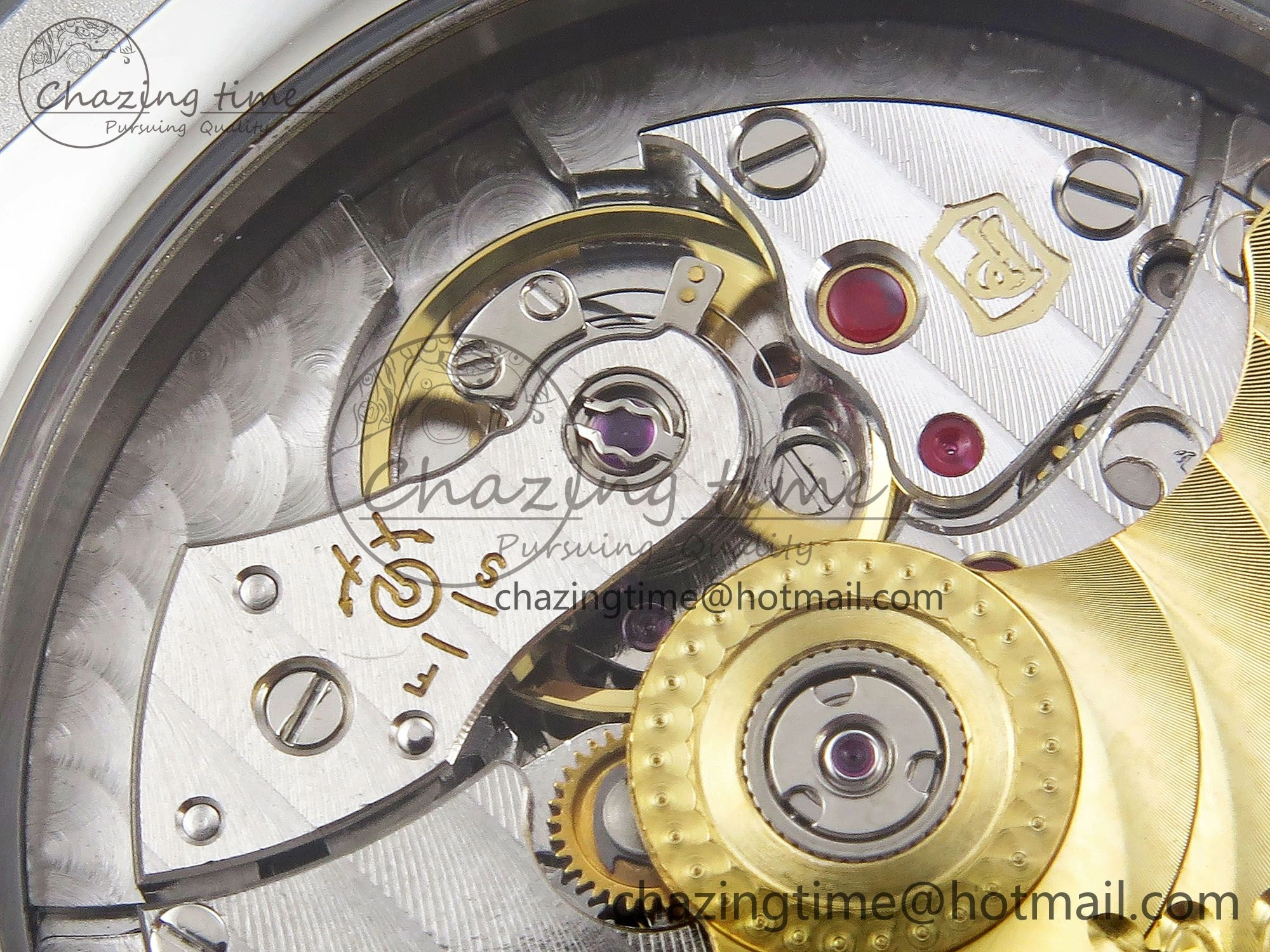 Calatrava 6007G SS PPF 1:1 Best Edition Black Yellow Dial on Black Leather Strap 330CS