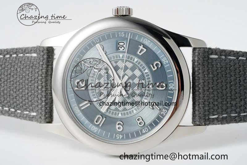 Calatrava 6007a PPF 1:1 Best Edition Blue Dial on Gray Nylon Strap 324CS