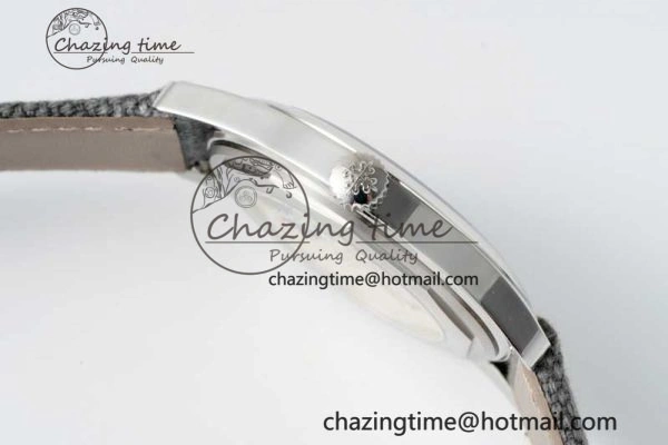 Calatrava 6007a PPF 1:1 Best Edition Blue Dial on Gray Nylon Strap 324CS