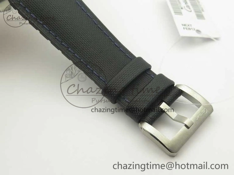 Calibre De Cartier Diver Black JF 1:1 Best Edition on Black Nylon Strap A23J
