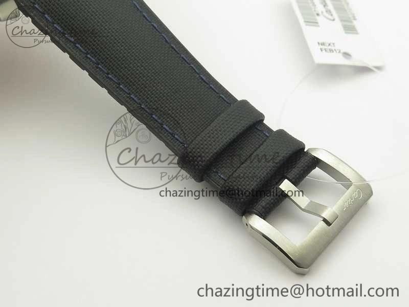Calibre De Cartier Diver Black JF 1:1 Best Edition on Black Nylon Strap A23J