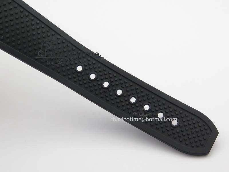 Calibre De Cartier Diver Black RG TF 1:1 Best Edition On Black Rubber Strap A23J