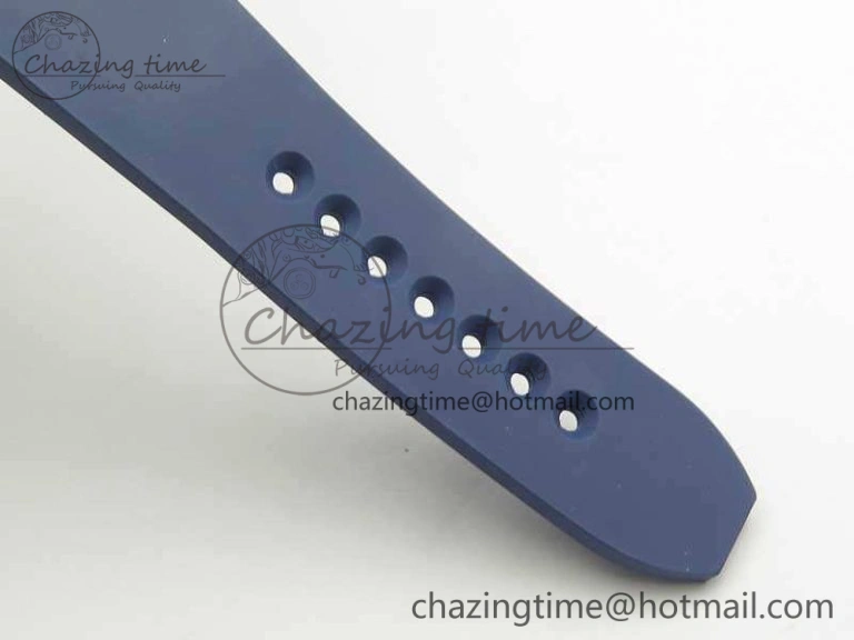 Calibre De Cartier Diver Blue JF 1:1 Best Edition On Blue Rubber Strap A23J