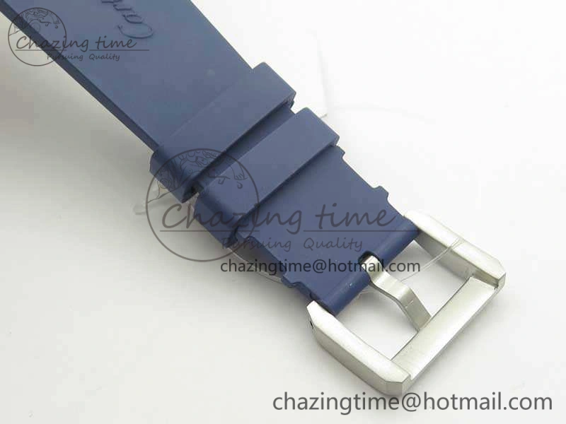 Calibre De Cartier Diver Blue JF 1:1 Best Edition On Blue Rubber Strap A23J