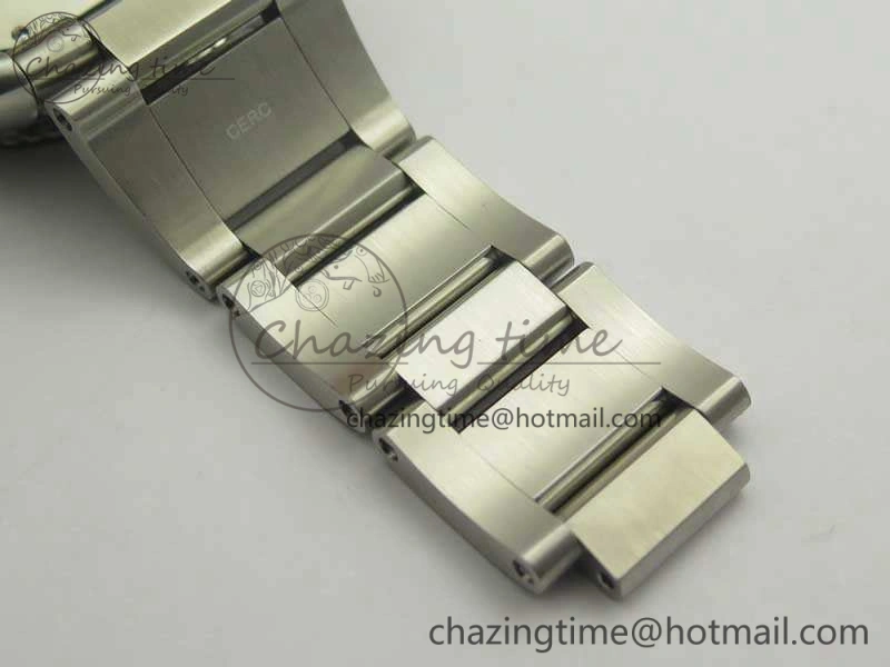 Calibre De Cartier Diver Blue JF 1:1 Best Edition On SS Bracelet A23J