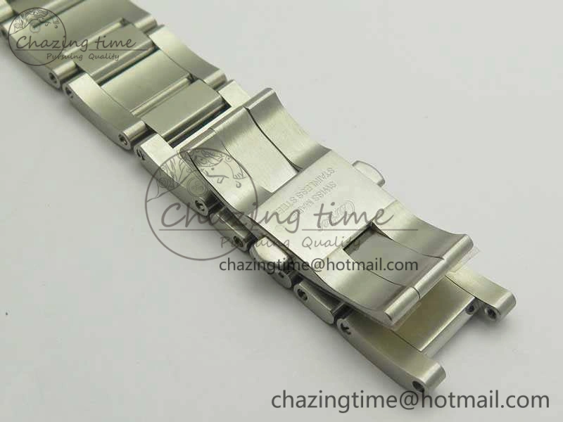 Calibre De Cartier Diver Blue JF 1:1 Best Edition On SS Bracelet A23J