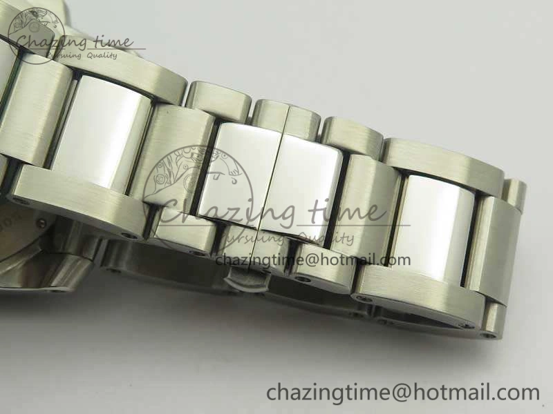 Calibre De Cartier Diver Blue JF 1:1 Best Edition On SS Bracelet A23J