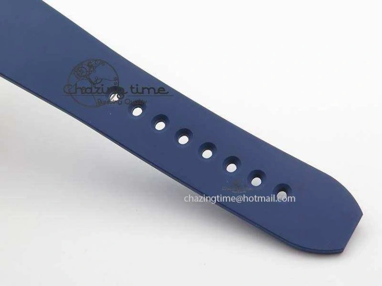 Calibre De Cartier Diver Blue RG TF 1:1 Best Edition On Blue Rubber Strap A23J