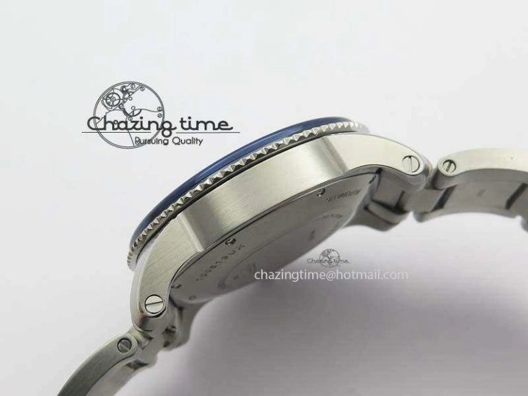 Calibre De Cartier Diver Blue TF 1:1 Best Edition On SS Bracelet A23J